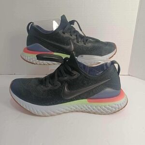 Nike Epic React Flyknit‎ BQ8927-003 Black Running Shoes Sneakers Mens Size 9.5